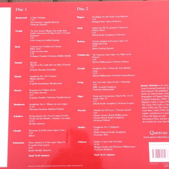 The Great Composers / Legends of Classical Music (book + CD) Jeremy Nicholas - Picture 4 of 12